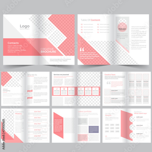 corporate business brochure template