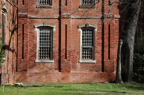 old mental hospital windows