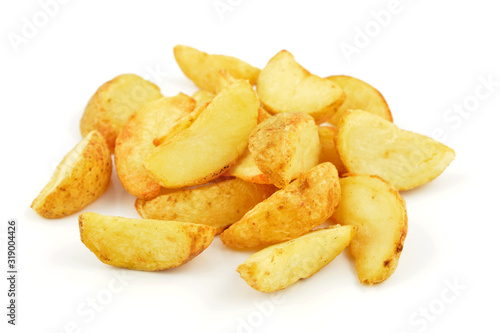 ćwiartki ziemniaków pieczone
