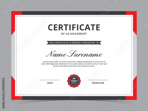 Certificate Template