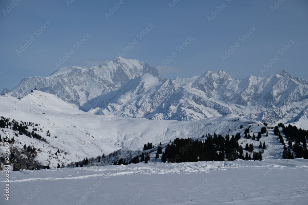 Naklejka premium Mont Blanc