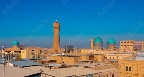 Bukhara skyline Silk Road Uzbekistan  photo