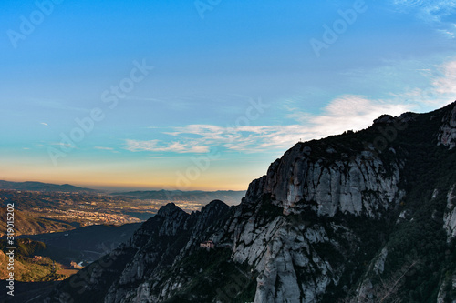 Sant Geroni height more than a kilometer, mountain Catalonia, near the Monastery of Monseratt © Oleg