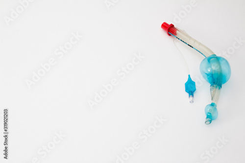 Laryngeal tube filled with air isolated, LTS