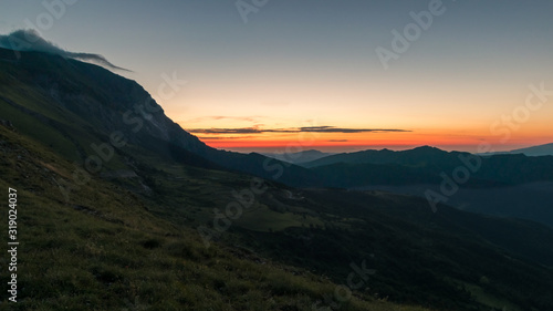  Dawn in the Sibillini Mountains National Park.  © Fabrizio Giardi