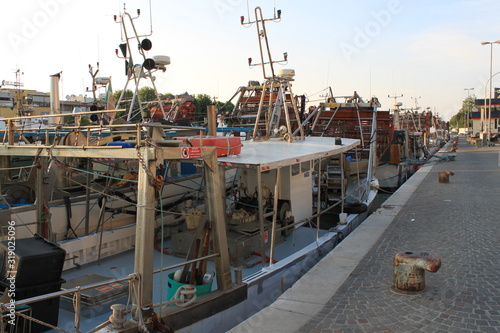 statki rybackie,Włochy