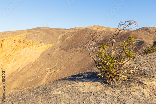 Ubehebe Crater in Death Valley, California, USA. photo