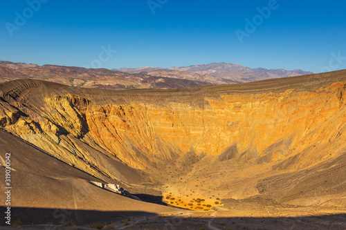 Ubehebe Crater in Death Valley  California  USA.