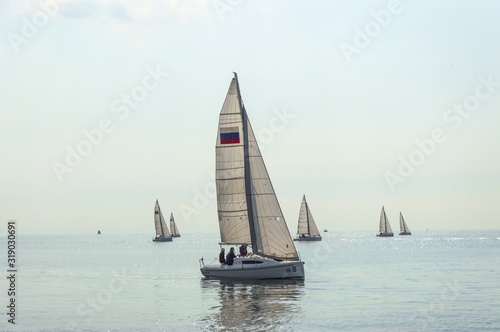 sailing on the sea © way4day