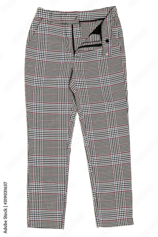 Fotografi checked trousers