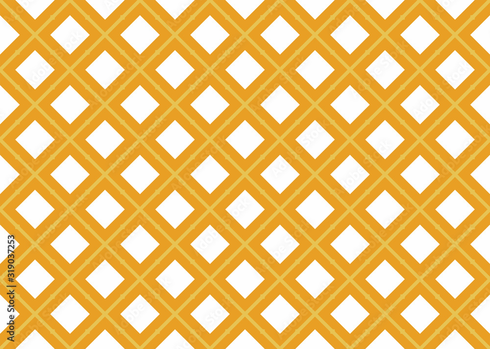 Seamless geometric pattern design illustration. Background texture. In yellow, white colors. Seamless geometric pattern design illustration. Background texture. In yellow, white colors.