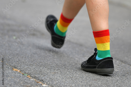 Regenbogenparade und Christopher Street Day in Wien (Österreich) - Rainbow Parade and Christopher Street Day in Vienna (Austria) photo