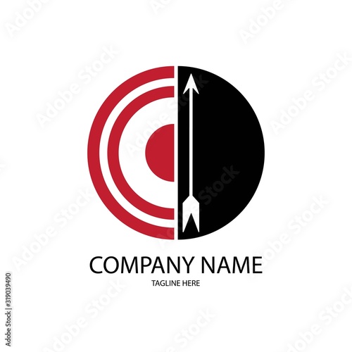 archery logo vector