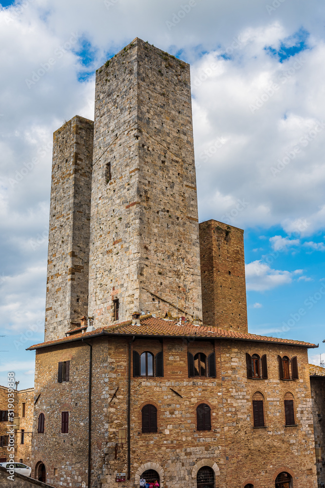 Torri dei Salvucci in San Gimignano Torri dei Salvucci in San Gimignano