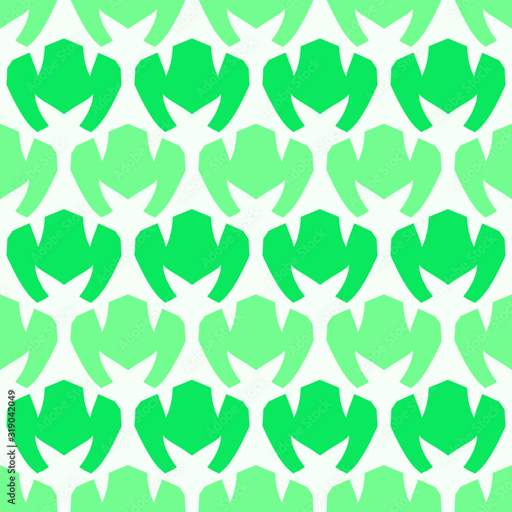 Monochrome seamless pattern with geometric elements. Monochrome seamless pattern with geometric elements.