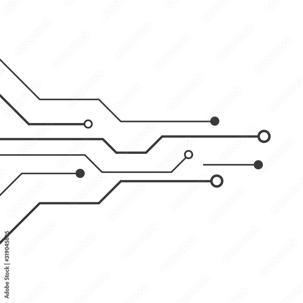Circuit technology illustration vector Circuit technology illustration vector