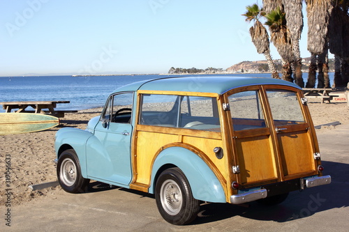 Canvas-taulu LIttle Woody at the Beach