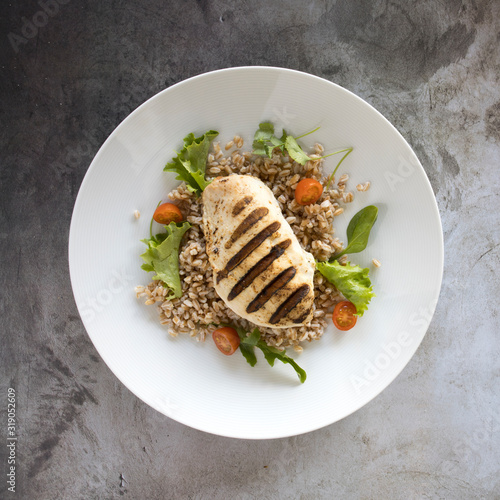 Grilled Chicken Breast with...