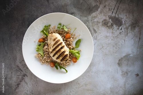 Grilled Chicken Breast with...