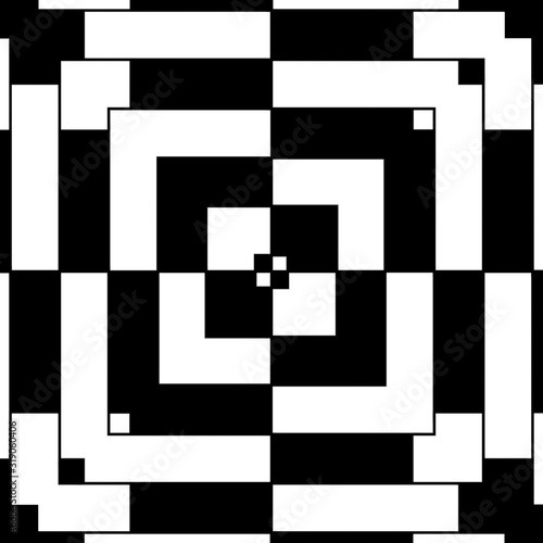 Abstract ​background​ with black and white pattern