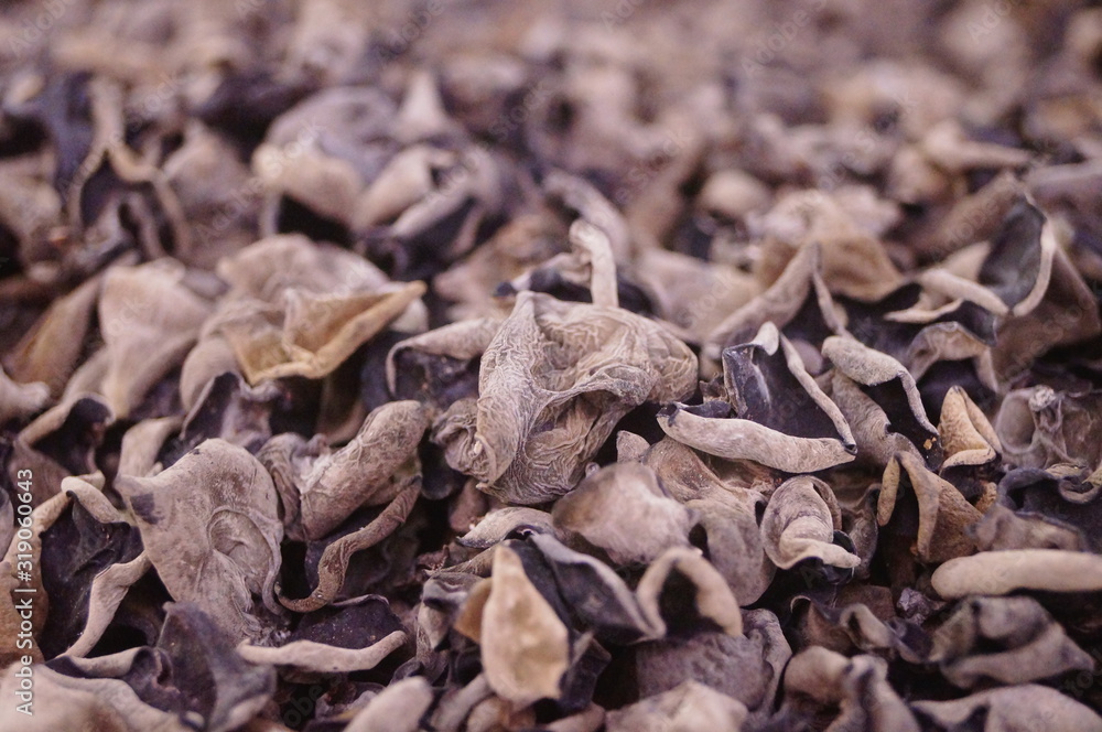 Dried black fungus Dried black fungus