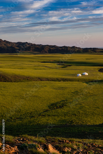 Sunrise over the Gobi