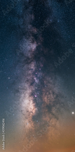 Vibrant Milky Way Core