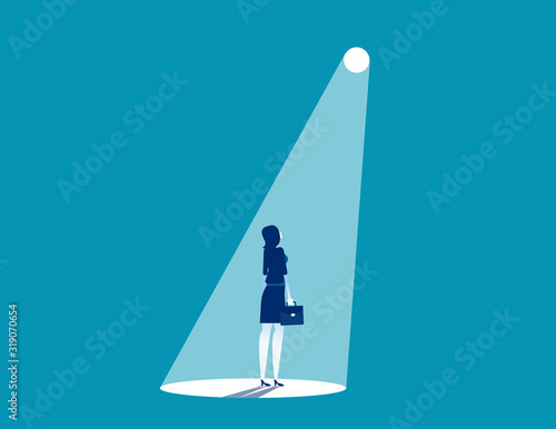 Business hiring choosing. Concept recruitment vector illustration, Picking, Flat cartoon character style deising