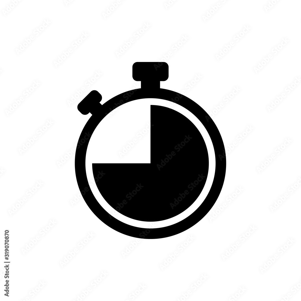 Stopwatch Symbol Icon Vector Design Illustration EPS 10 Stopwatch Symbol Icon Vector Design Illustration EPS 10