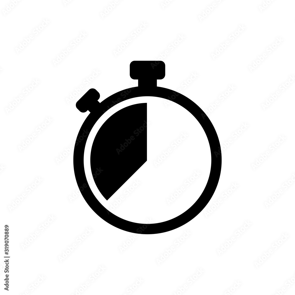 Stopwatch Symbol Icon Vector Design Illustration EPS 10 Stopwatch Symbol Icon Vector Design Illustration EPS 10