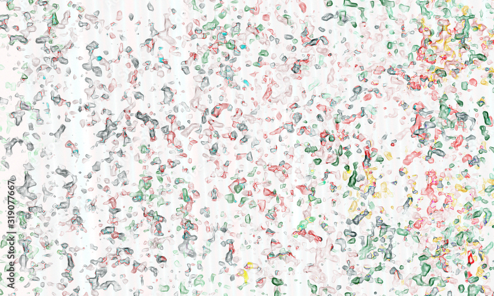 abstract background with confetti