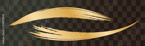 毛筆のテクスチャ―　手描き素材　和風　粋　わびさび　和食　バナー　メニュー