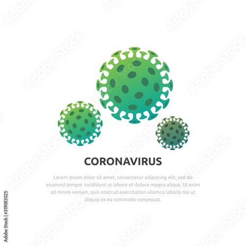 Coronavirus in China. Novel coronavirus (2019-nCoV). Concept of coronavirus quarantine