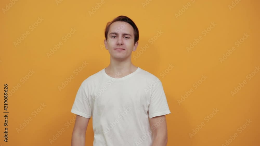 happy business man holding a free place happy business man holding a free place
