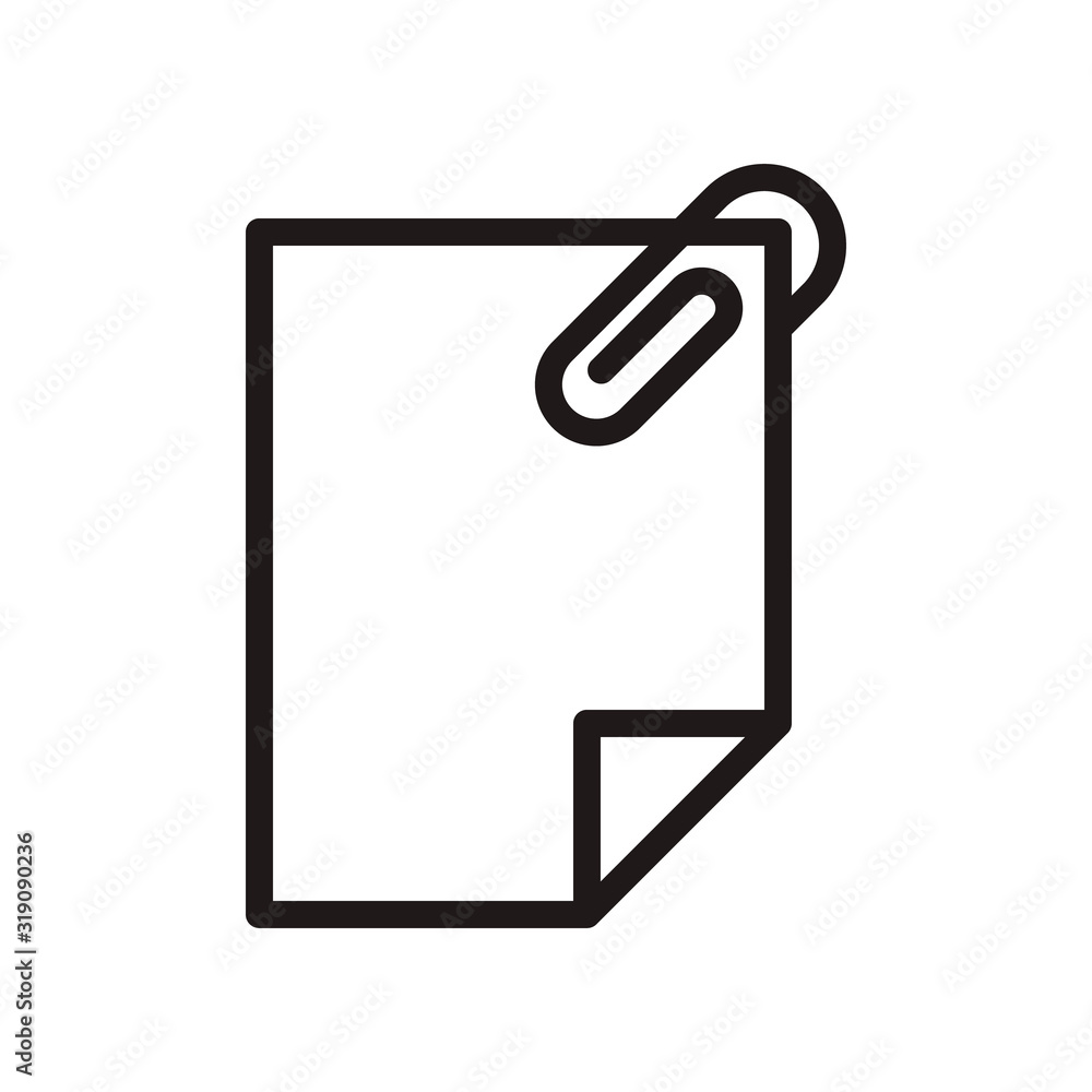 file attachment icon in trendy outline style design. Vector graphic illustration. paper clip, attached file icon for website design, logo, and ui. Editable vector stroke. Pixel perfect. EPS 10. file attachment icon in trendy outline style design. Vector graphic illustration. paper clip, attached file icon for website design, logo, and ui. Editable vector stroke. Pixel perfect. EPS 10.