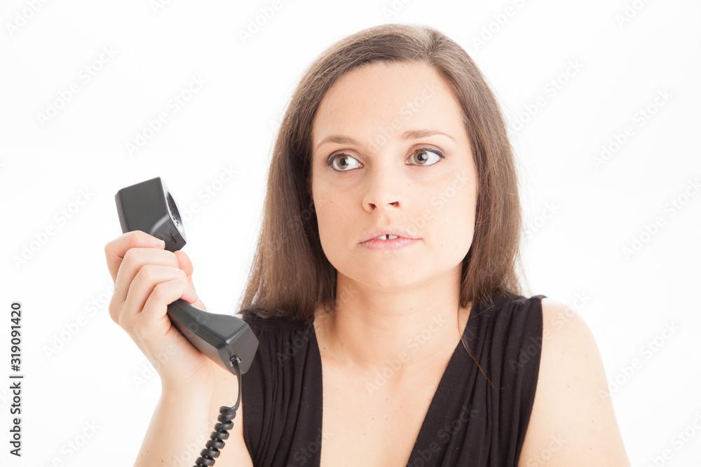 Receptionist being abused down the phone Receptionist being abused down the phone