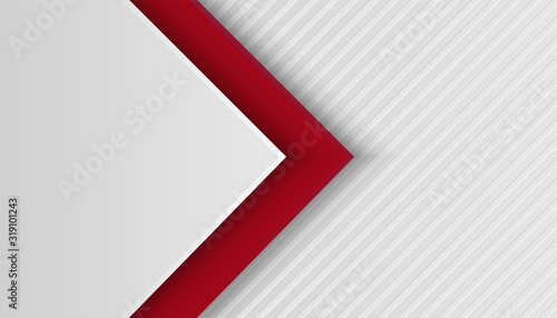 abstract line light silver with red overlap layers background