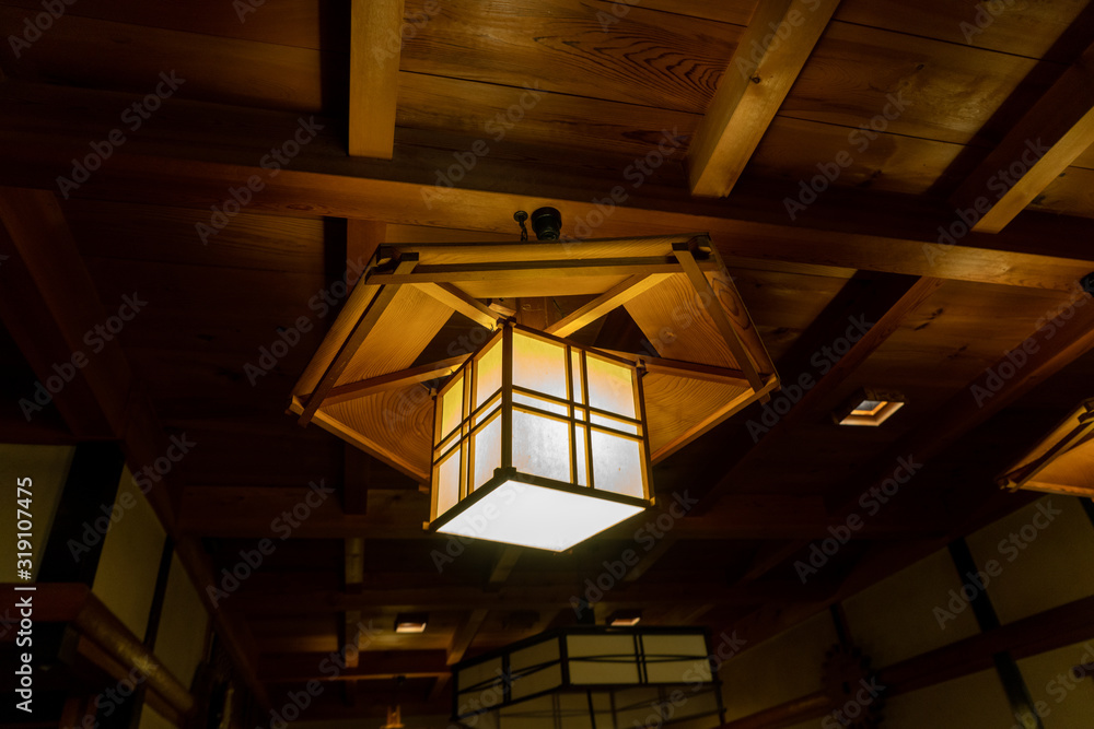 Fototapeta premium 照明 日本家屋