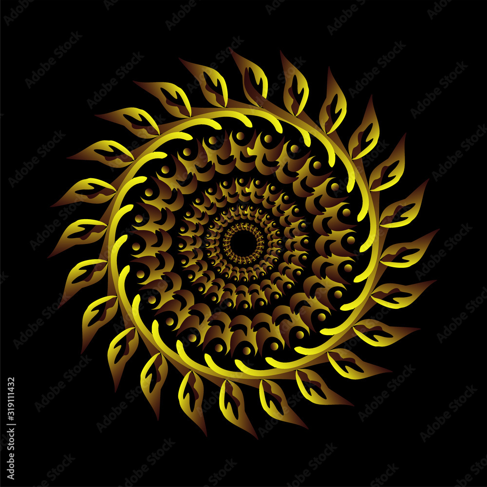 abstract background. Mandala Pattern abstract background. Mandala Pattern