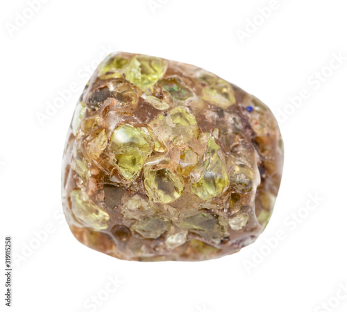 tumbled Chrysolite (Olivine, Peridot) gem stone