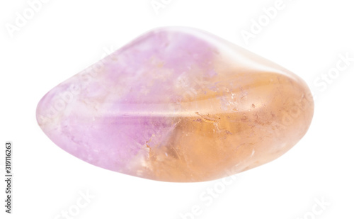 polished Ametrine (trystine, bolivianite) gemstone