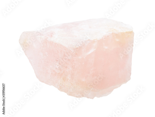 rough Morganite (Vorobyevite, pink Beryl) rock