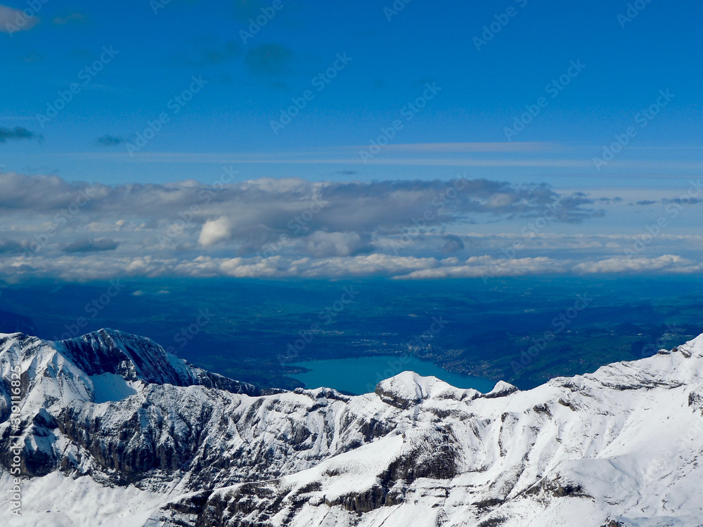 Fototapeta premium Schilthorn Berner Oberland in Switzerland - ZRH