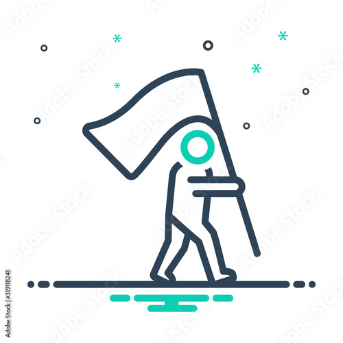mix icon for independent 