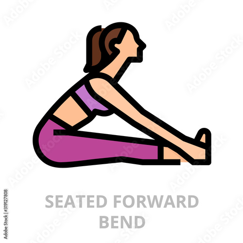 Seated icon