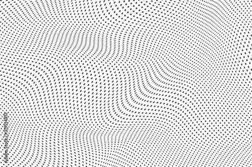 Vector dots illustration. Halftone abstract background. © flexelf