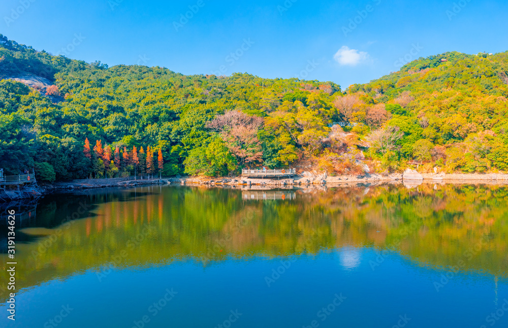 The scenery of Qingyuan Mountain, Quanzhou City, Fujian Province, China