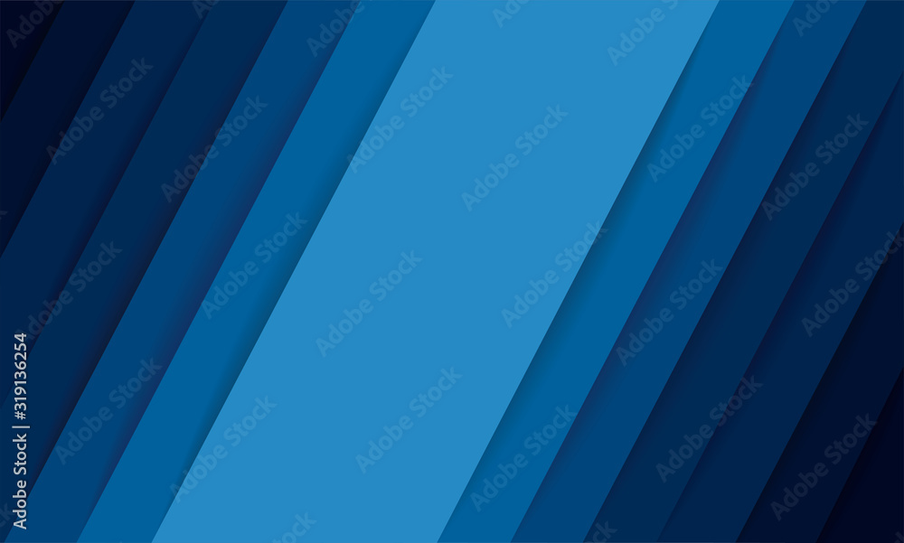 abstract modern blue lines background vector illustration EPS10 - obrazy, fototapety, plakaty 