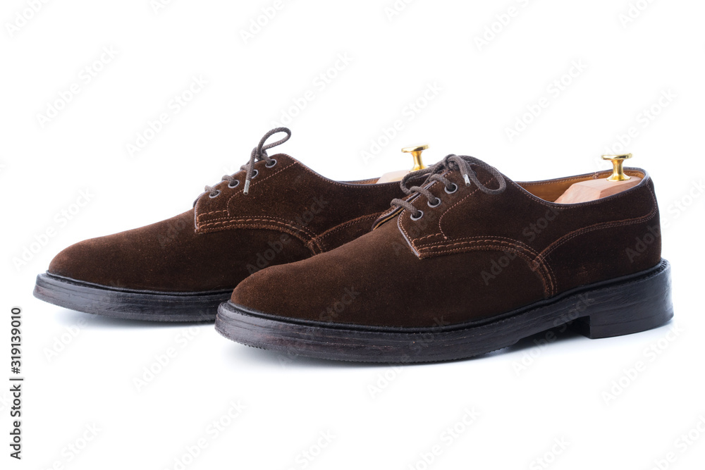 men brown dress shoes