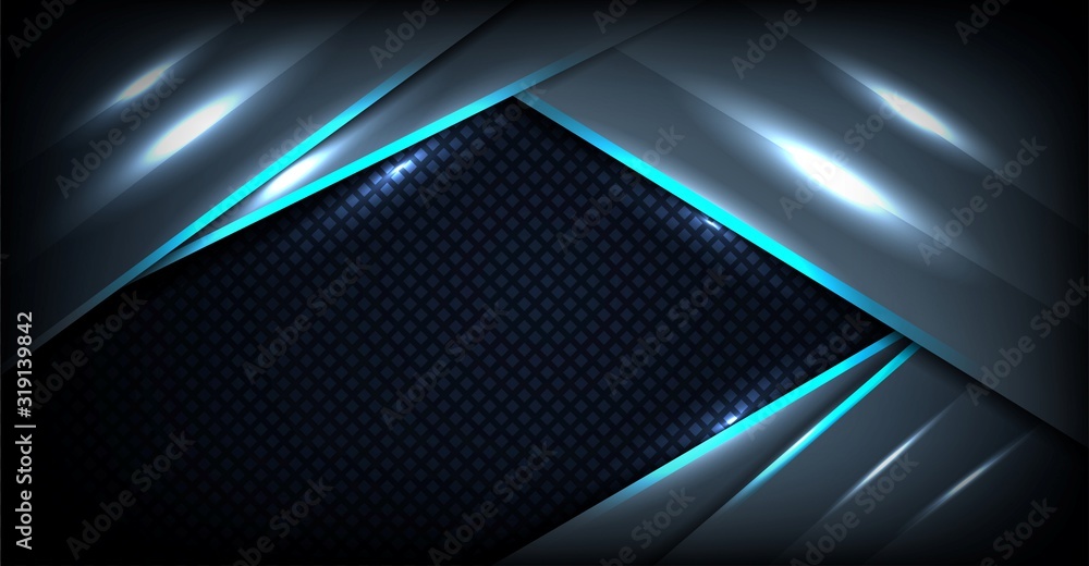 abstract dark overlap layer background with blue light abstract dark overlap layer background with blue light